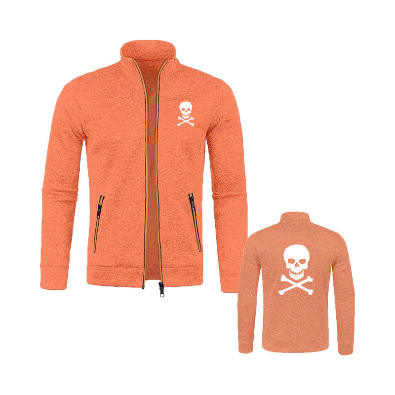 Veste Pirates Jolly Roger - Édition Tête de Mort Classique Couleur Orange