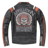 Magnifique Veste Cuir Tête de Mort Skull Biker Esprit Custom Américain