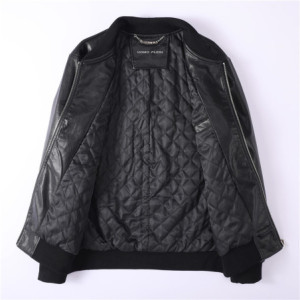 Vue intérieure du Blouson Moto Tête de Mort Skull Brillant