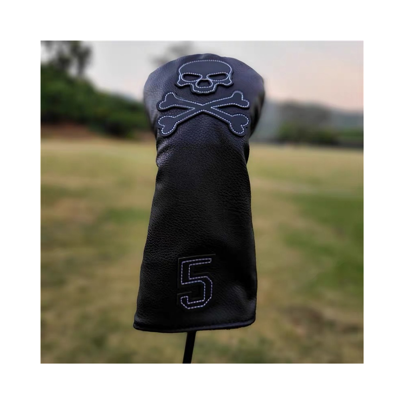 Couvre Club de Golf Tête de Mort Skull Series Modèle 3