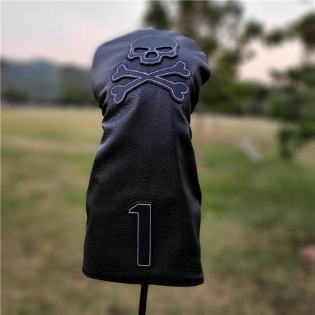 Couvre Club de Golf Tête de Mort Skull Series Modèle 1