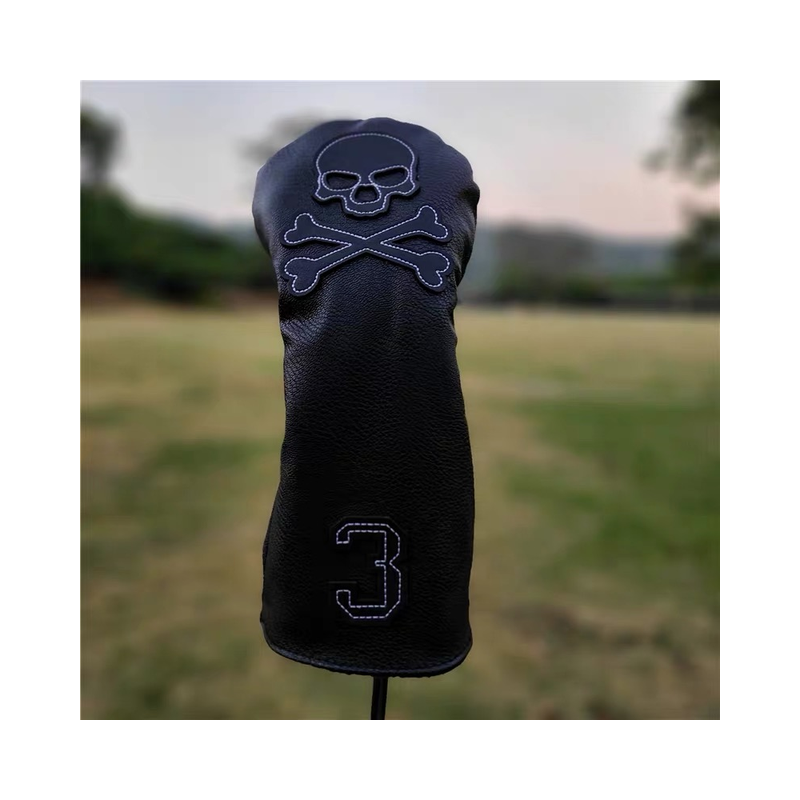 Couvre Club de Golf Tête de Mort Skull Series Modèle 2