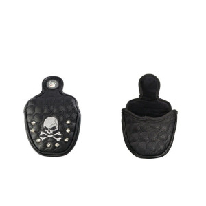 Couvre-Putter Tête de Mort Pirate Skull & Spikes - Modèle noir