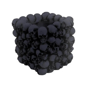 Porte-stylo tête de mort Crânes d'Outre Tombe - Couleur Noir