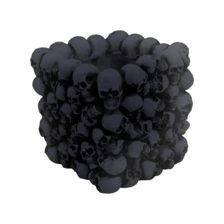 Porte-stylo tête de mort Crânes d'Outre Tombe - Couleur Noir