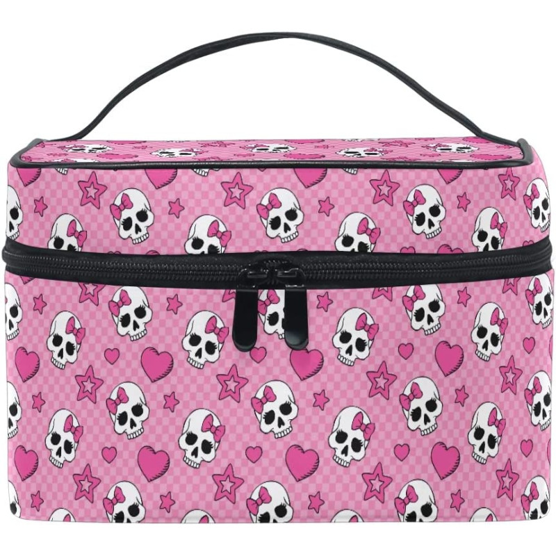 Trousse à Maquillage Skull Crânes Girly