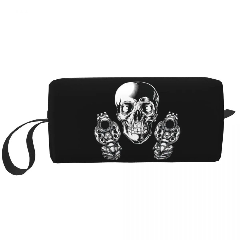 Trousse de Toilettes Skull Crânes et Flingues