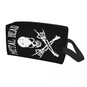 Trousse de Toilette Tête de Mort Metal Head