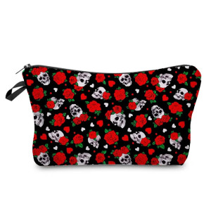 Trousse à Maquillage Tête de Mort Skulls and Roses