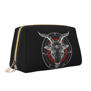 Trousse de Toilette Gothique Baphomet Satanique