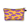 Trousse de Toilette Tête de Mort Gothique Chauve-Souris Flashy