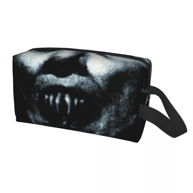 Trousse de Toilette Tête de Mort Gothique Bouche Vampire