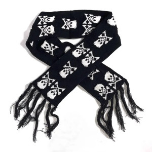 Écharpe Tête de Mort Punk Rock | 3 Designs Uniques