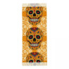 Détails Écharpe Tête de Mort Pashmina Crâne Mexicain - 72x197cm