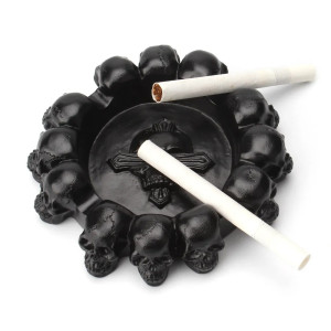 Cendrier Tête de Mort - Style Gothique Unique