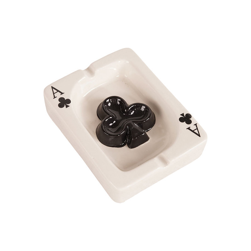 Cendrier Jeux de Cartes en porcelaine Modele 3