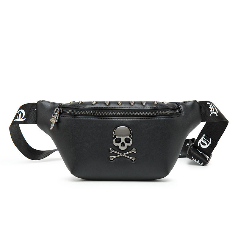 Sac Bananne Tête de Mort avec Grand Crâne Pirate Jolly Rogers