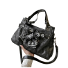 Sac à Main Tête de Mort avec multiples motifs Skull et Foulard Tête de Mort