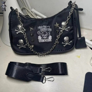 Détails complets du Sac à Main Tête de Mort Punk Rock