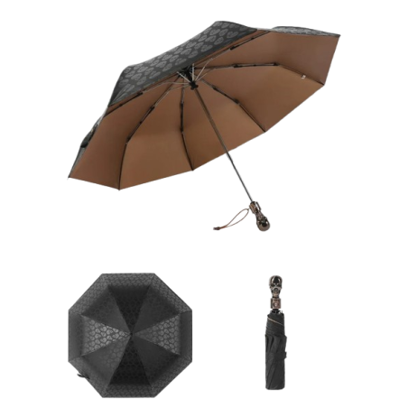 Parapluie Tête de Mort Rétro Impression Multiples Skull