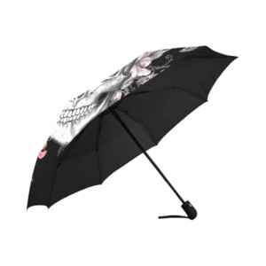 Parapluie Tête de Mort Parapluie Pliable Skull Floral