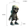 Dimensions Figurine squelette de 13.5 cm  la street !