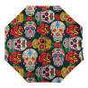 Parapluie Tête de Mort Skulls Mexicains Colorés