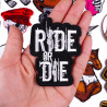 Écusson Biker "Ride Or Die" - Patch Moto Rebelle