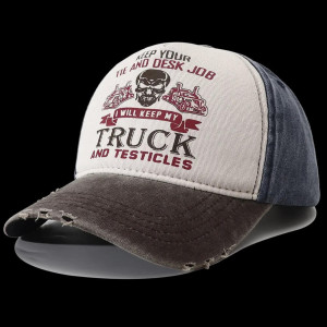 Casquette tête de mort Vintage avec crâne - modele 2