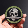 Patch Brodé Tête de Mort Militaire