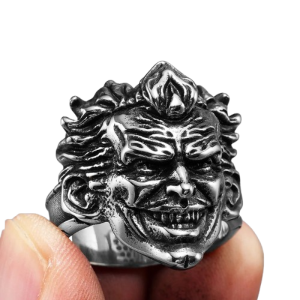 Bague Tete de Mort "Crâne du Joker"