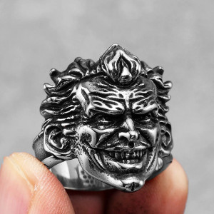 Bague Tete de Mort "Crâne du Joker"