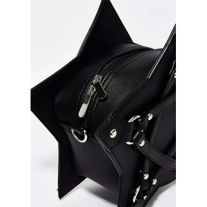 cote Sac à Main Gothique Punk Goth Pentagramme à bandoulière