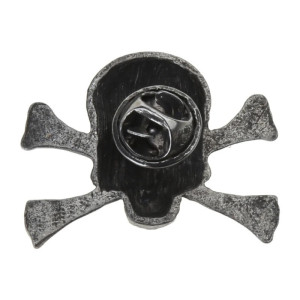 dos Broche Tête de Mort Pirate