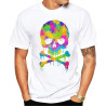 T-shirt Pirates Pop Multicolor pour Hommes - Style Audacieux Moderne