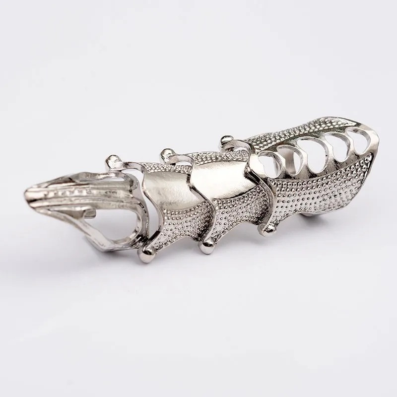 Bague Gothique Bague Armure Gothique Argent