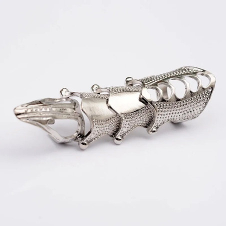 Bague Gothique Bague Armure Gothique Argent