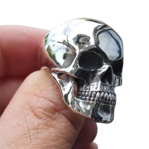 Bague Tête de Mort Grand Crâne