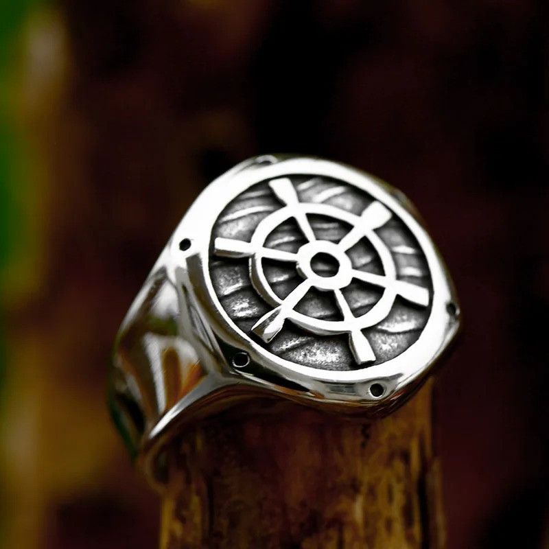Bague Tête de Morrt Pirate des Mers