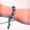 Bracelet Tête de Mort Acier Inoxydable | Bijoux Gothiques Uniques