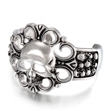 Bracelet Tête de Mort Grand Crâne