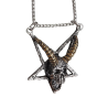 Collier Pendentif Gothique Baphomet Hurlant