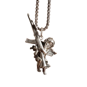 Collier Pendentif Angle de La Mort