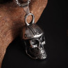 Collier Pendentif Tête de Mort Crâne Motarrd