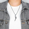 Collier Pendentif Pistolet - Style Urbain en Acier Inoxydable