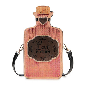 Sac à Main Gothique Amusant Design Bouteille Potion Magique "Love Potion"