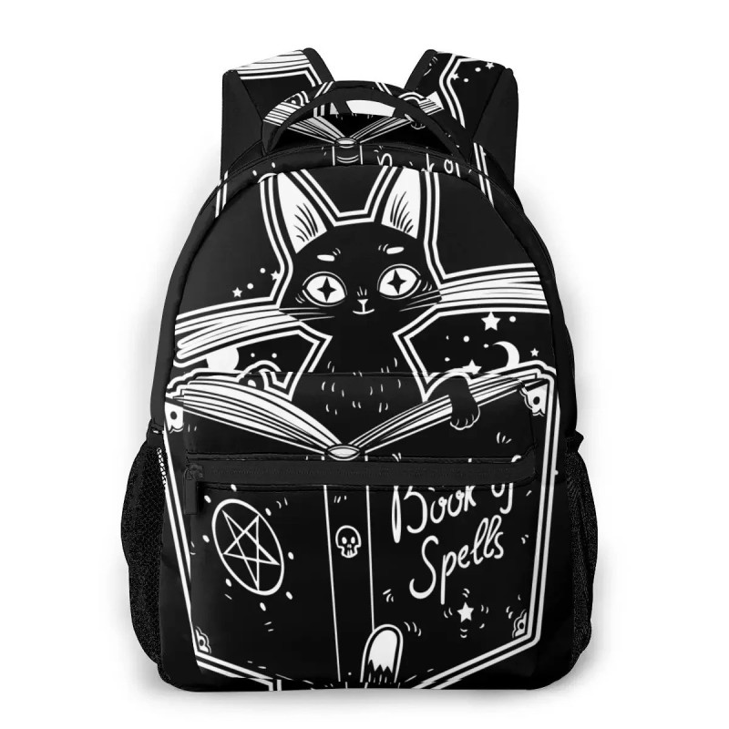 Sac à Dos Gothique Chat et Magie Noire