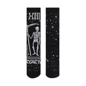 Chaussettes Tête de Mort Gothique Faucheuse Death 13