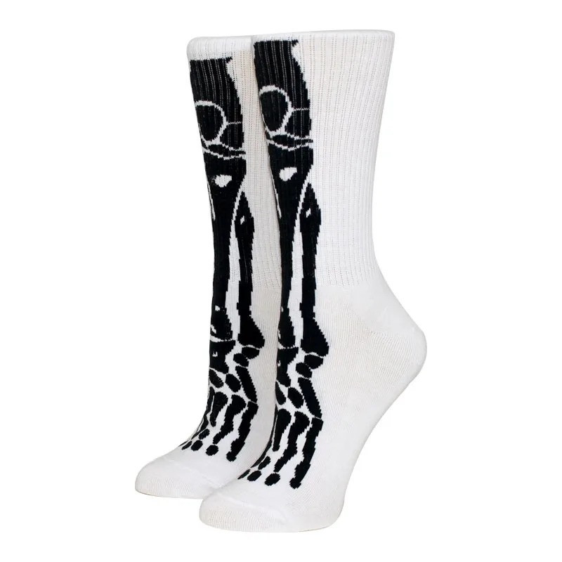 Chaussettes Squelette Skate - Style Gothique | Boutique Gothique