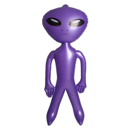 Décoration Extraterrestre Alian Gonfable  voilet